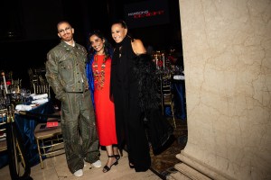 Ben Barry, guest and Donna Karan