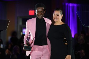 Victor Glemaud and Ashley Graham