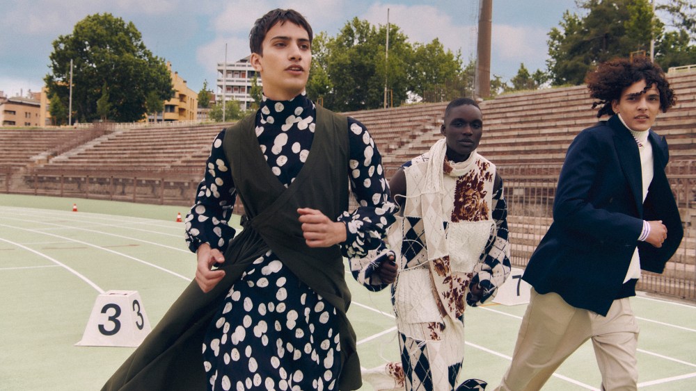 The advertising campaign promoting the upcoming Milan Men's Fashion Week, running June 16 to 20.