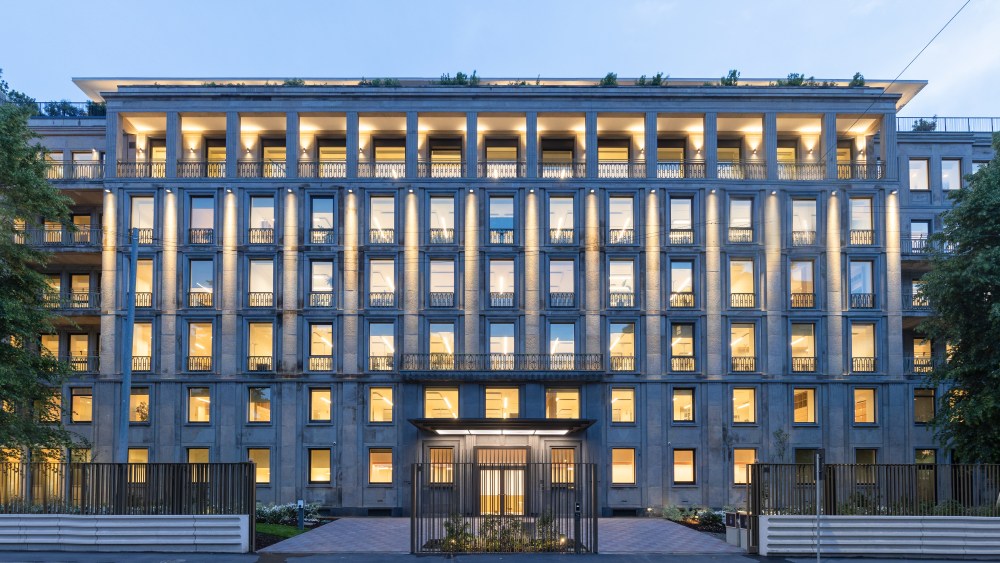 Kering's new headquarters on Milan's Via Senato.