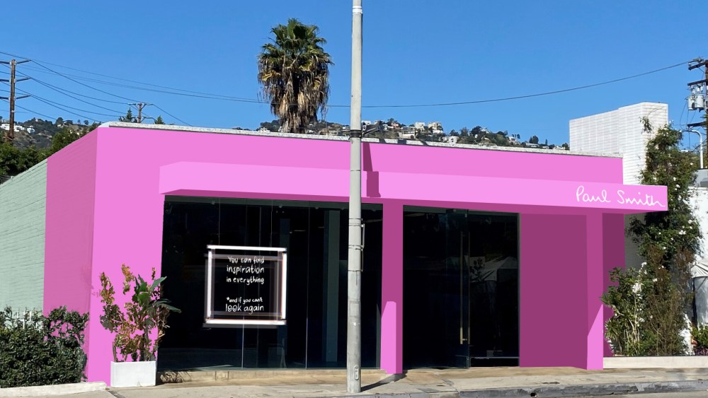 Paul Smith's mini-Melrose shop.