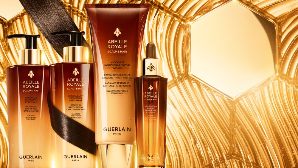 Guerlain's Abeille Royale Scalp and Hair Collection