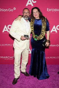 Honoree Alexis Bittar and Alex White
