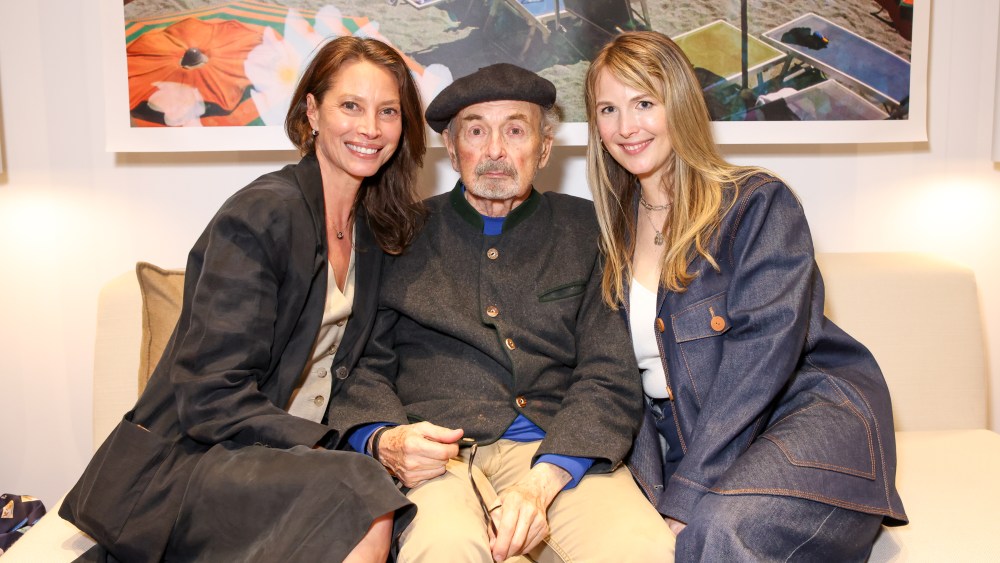 Christy Turlington, Arthur Elgort and Sophie Elgort.