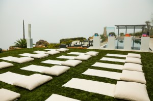 The scene at the Louis Vuitton Pacific Chill Launch.