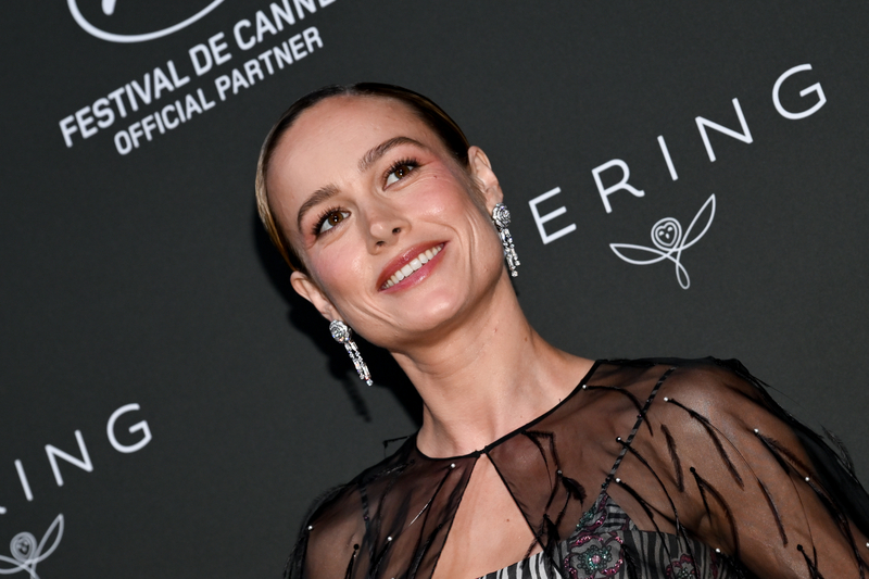 Brie Larson at the Kering Women in Motion Dinner during the 2023 Cannes Film Festival on May 21 in Cannes, France.