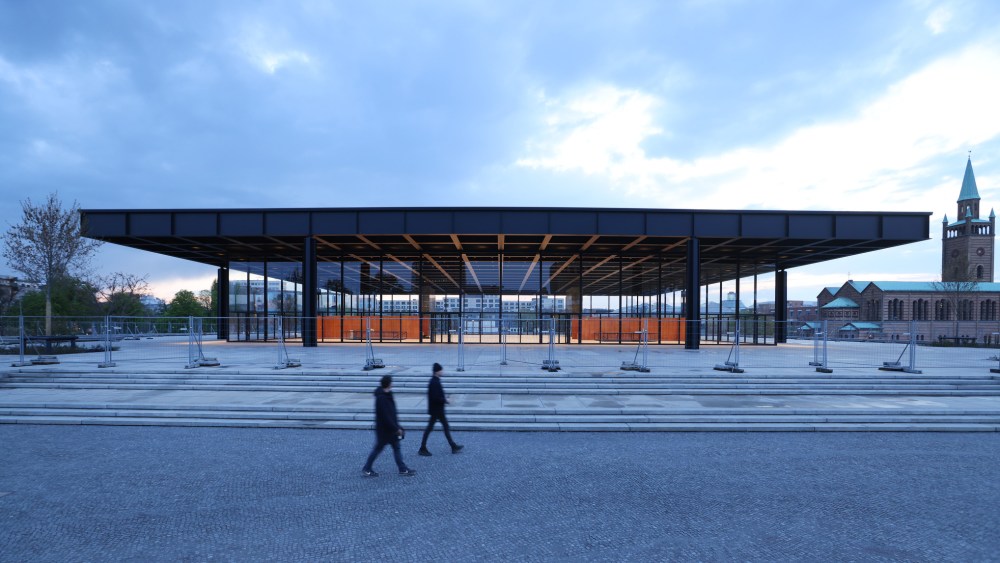 The Neue Nationalgalerie museum in Berlin.
