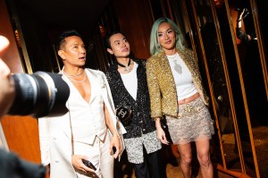 Prabal Gurung, Ezra J. William and Tina Leung