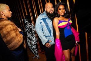 Keke Palmer and Sergio Hudson