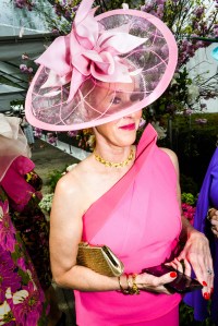 The scene at the Central Park Hat Luncheon.