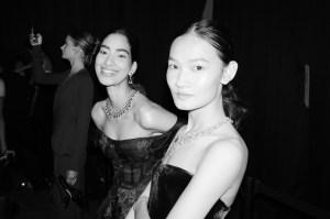 Backstage at the Chopard’s Debut of ‘Caroline’s Couture’