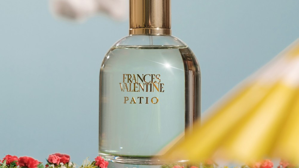 Frances Valentine's debut fragrance, Patio.