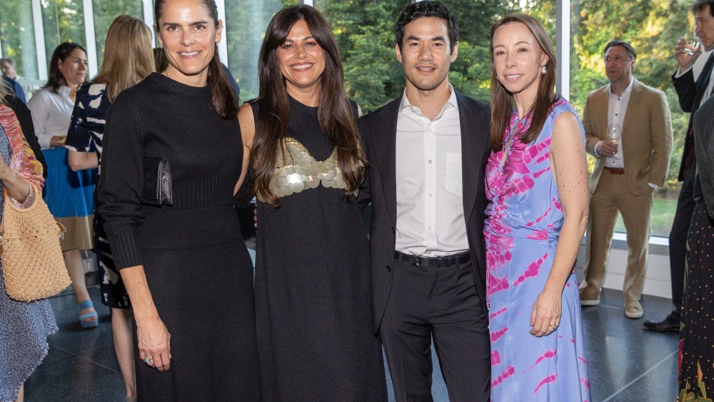 SEATTLE, WASHINGTON - MAY 18: (L-R) Deniz Anders, Gigi Ganatra, Joseph Altuzarra, and Ricki De Sole attend the SAMS Spring Into Art With Joseph Altuzarra fashion event at Seattle Asian Art Museum on May 18, 2023 in Seattle, Washington. (Photo by Mat Hayward/Getty Images for Nordstrom)
