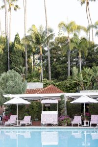 A look at the Dior Beverly Hills Hotel pool pop-up.