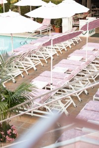 A look at the Dior Beverly Hills Hotel pool pop-up.