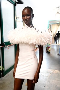 Backstage at Emilio Pucci RTW Spring 2023