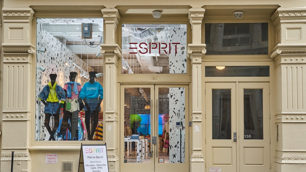 Esprit opens pop-up in New York’s Soho.