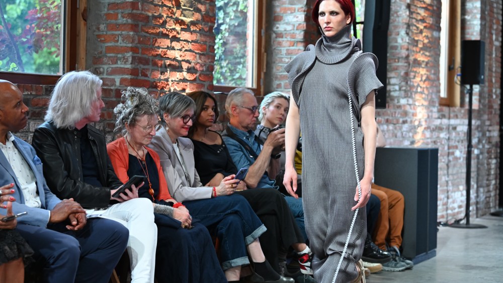 A look from the Pratt Fashion Shows.