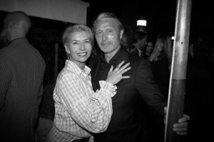 Mads Mikkelsen and Hanne Jacobsen