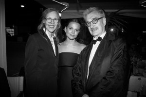 Donata Wenders, Alicia Vikander, and Win Wenders
