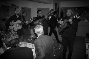 The scene at the Filmmakers Dinner hosted by Charles Finch.