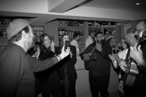 The scene at the Filmmakers Dinner hosted by Charles Finch.