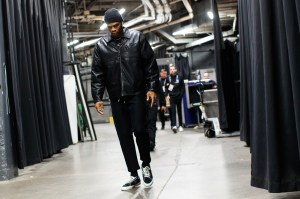 TORONTO, ON - DECEMBER 07: Russell Westbrook #0 of the Los Angeles Lakers arrives ahead of their NBA game against the Toronto Raptors at Scotiabank Arena on December 7, 2022 in Toronto, Canada. NOTE TO USER: User expressly acknowledges and agrees that, by downloading and or using this photograph, User is consenting to the terms and conditions of the Getty Images License Agreement. (Photo by Cole Burston/Getty Images)