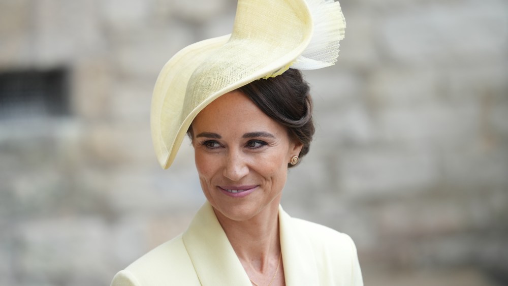 LONDON, ENGLAND - MAY 06: Pippa Middleton leaves after the Coronation of King Charles III and Queen Camilla on May 6, 2023 in London, England. The Coronation of Charles III and his wife, Camilla, as King and Queen of the United Kingdom of Great Britain and Northern Ireland, and the other Commonwealth realms takes place at Westminster Abbey today. Charles acceded to the throne on 8 September 2022, upon the death of his mother, Elizabeth II. (Photo by Dan Charity - WPA Pool/Getty Images)
