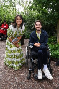Dr Olivia Chapple and George Robinson