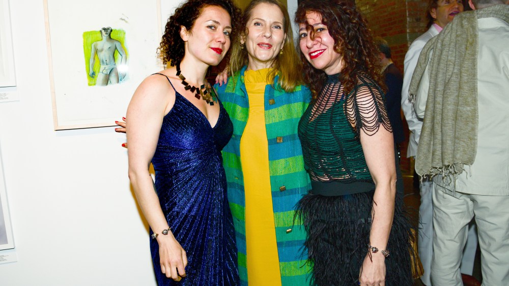 Maria Popova, Paola Antonelli, Janna Levin (Photo by Aurora Rose/WWD/Penske Media via Getty Images)