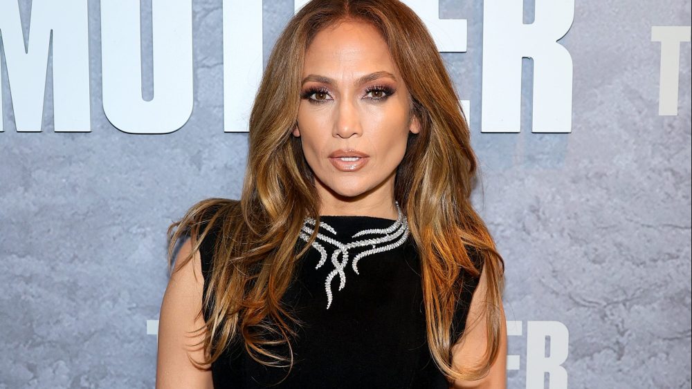 Jennifer Lopez at Netflix's 'The Mother' fan screening on May 4 in New York City.