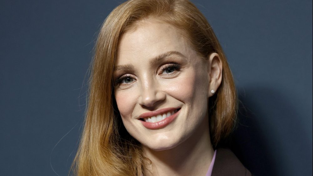 Jessica Chastain at Showtime's "George & Tammy" Emmy FYC event on May 15 in Los Angeles.