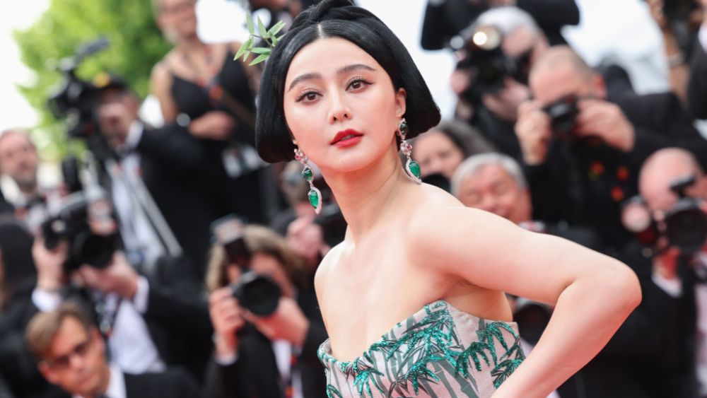 Fan Bingbing, Cannes Film Festival 2023, red carpet, christopher bu gown, tiger dress