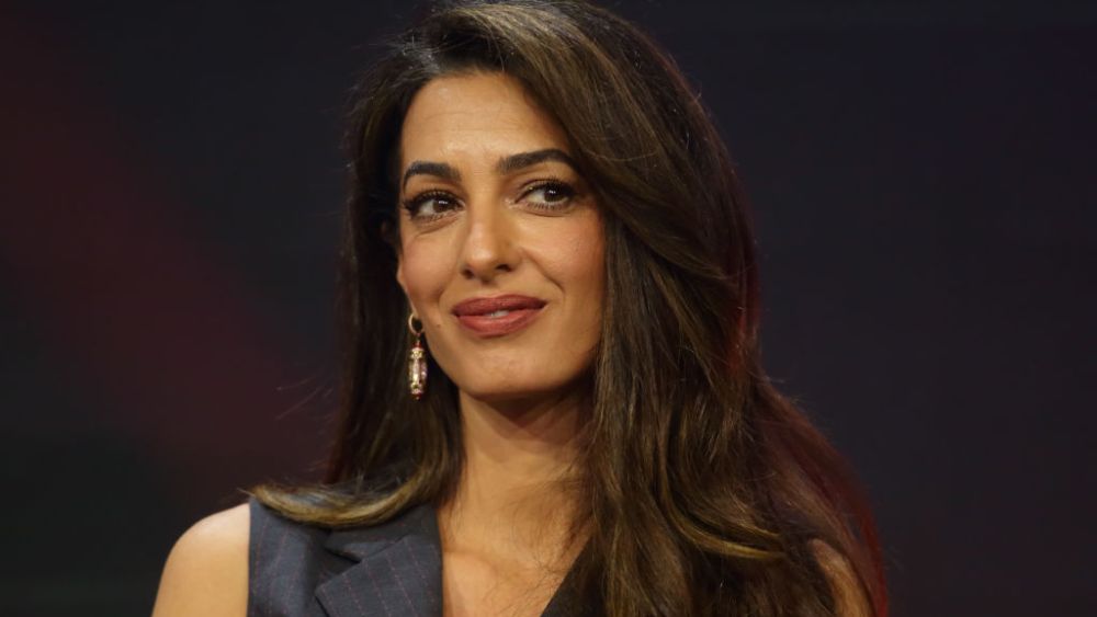Amal Clooney attends the 4Gamechangers Festival 2023 on May 17 in Vienna, Austria.