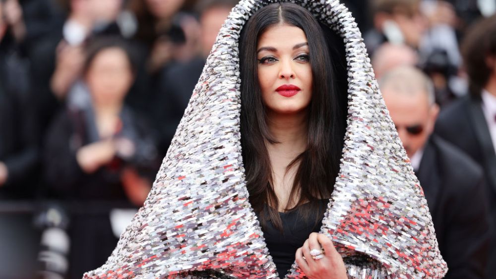 Aishwarya Rai Bachchan attends the "Indiana Jones And The Dial Of Destiny" premiere at Cannes Film Festival May 18 in Cannes, France.