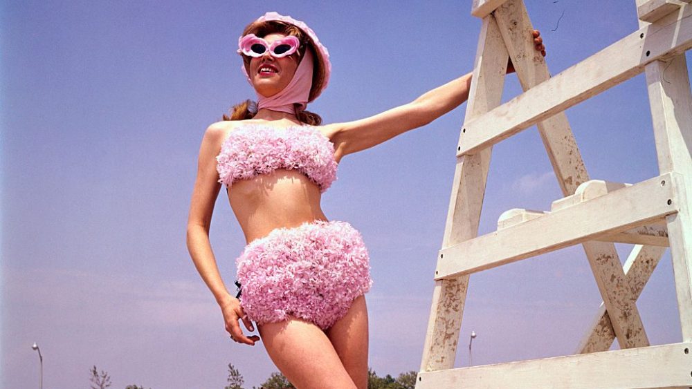 Bikini model in the 1960s, bikini history fashion