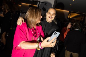 Fern Mallis and Willy Chavarria