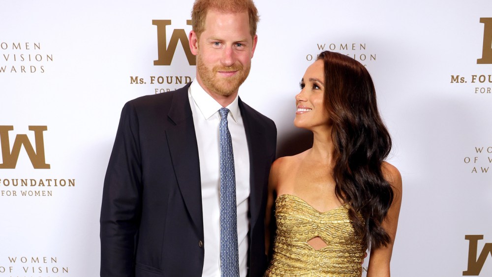 Prince Harry, Duke of Sussex and Meghan, The Duchess of Sussex attend the Ms. Foundation Women of Vision Awards: Celebrating Generations of Progress & Power at Ziegfeld Ballroom on May 16, 2023.