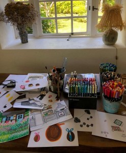 “Home working.” - Victorie de Castellane