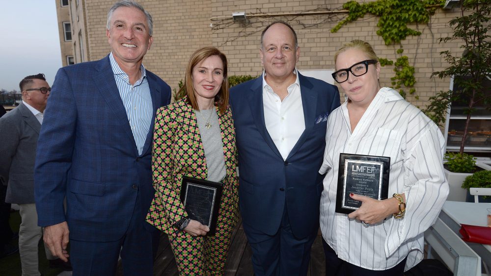 Jay Angeletti, Michele Parsons, Arnie Cohen, and Jen Foyle.