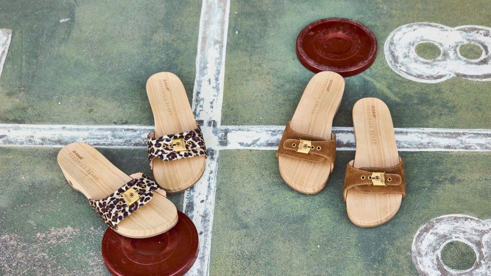 Dr. Scholl's x Veronica Beard sandals.