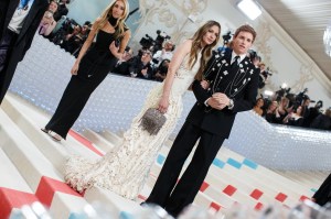 Hannah Bagshawe and Eddie Redmayne