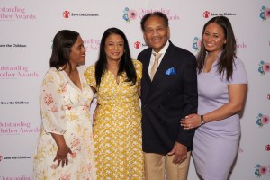 Alex Delehanty, Tracey Travis, Richard Travis, and Adrienne Travis