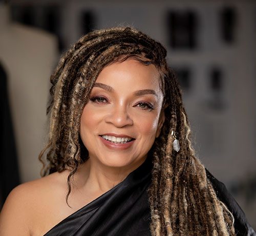 A photo of Ruth Carter, costume designer, oscar winner, the Art of Ruth E. Carter: Costuming Black History and the Afrofuture, from Do the Right Thing to Black Panther book