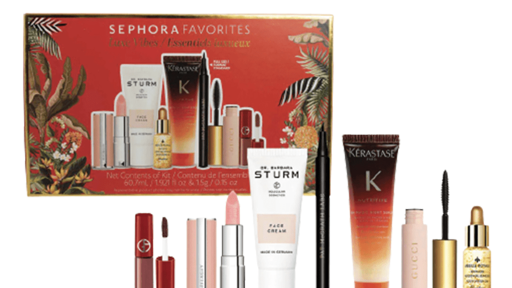 Sephora products.