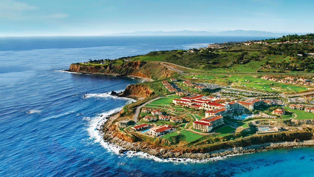 Terranea Resort in Rancho Palos Verdes, located about 45 minutes from LAX.