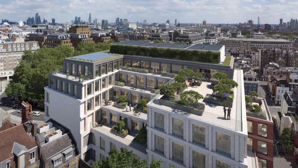 Chanel's future London headquarters at 38 Berkeley Square
