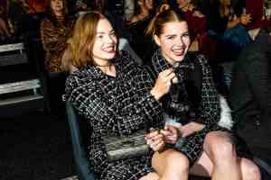 Kristine Froseth and Lucy Boynton