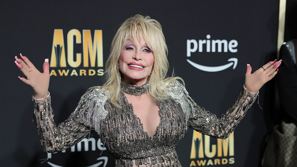 FRISCO, TEXAS - MAY 11: Dolly Parton attends the 58th Academy Of Country Music Awards at The Ford Center at The Star on May 11, 2023 in Frisco, Texas. (Photo by Theo Wargo/WireImage)