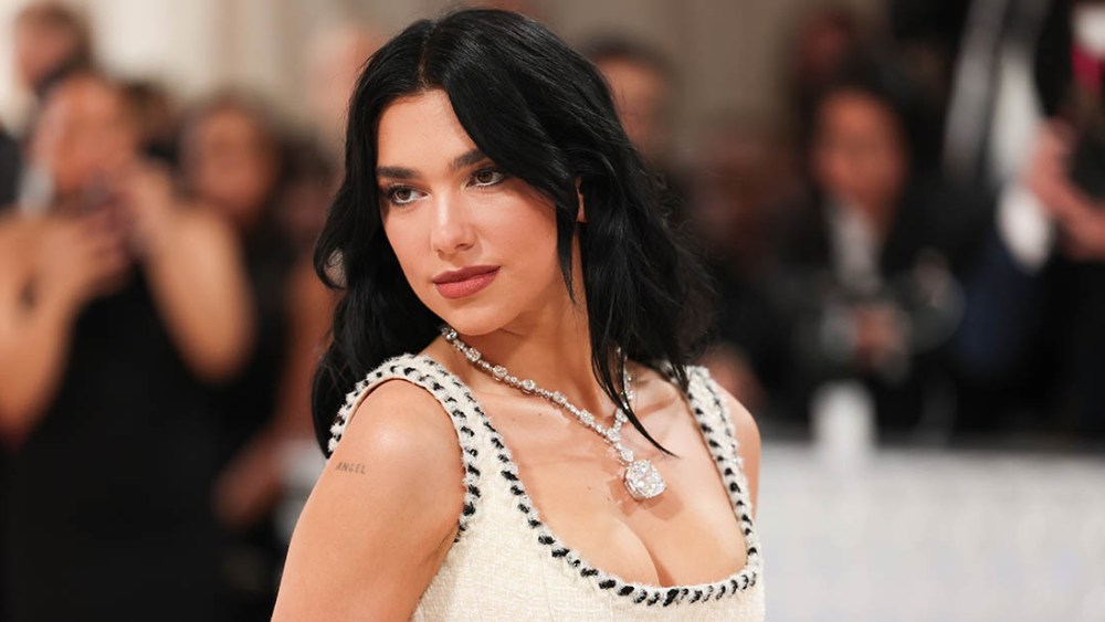 Dua Lipa at the 2023 Met Gala: Karl Lagerfeld: A Line of Beauty held at the Metropolitan Museum of Art on May 1, 2023 in New York, New York.